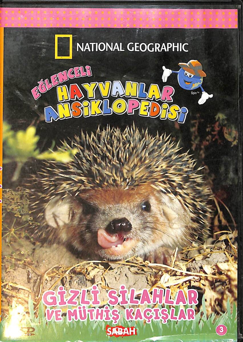 National Geographic - Eğlenceli Hayvanlar Ansiklopedisi / Gizli Silahlar Ve Müthiş Kaçışlar DVD Film (İkinci El) DVD2803 - 1