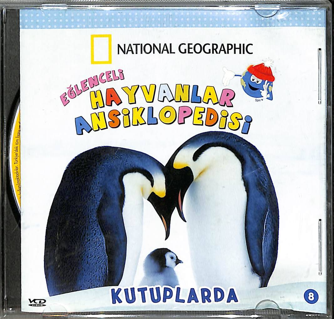 National Geographic - Eğlenceli Hayvanlar Ansiklopedisi Kutuplarda 8 VCD Film (İkinci El) VCD27737 - 1
