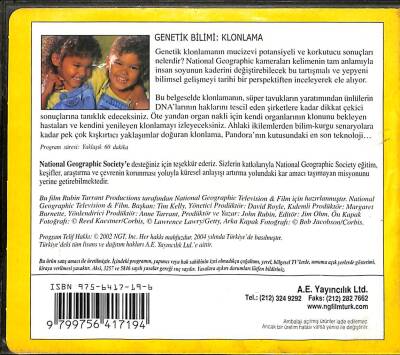National Geographic - Genetik Bilimi Klonlama VCD Film VCD12283 - 2