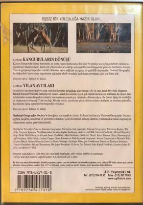 National Geographic - Kanguruların Dönüşü - Yılan Avcısı DVD Film (İkinci El) DVD862 - 2