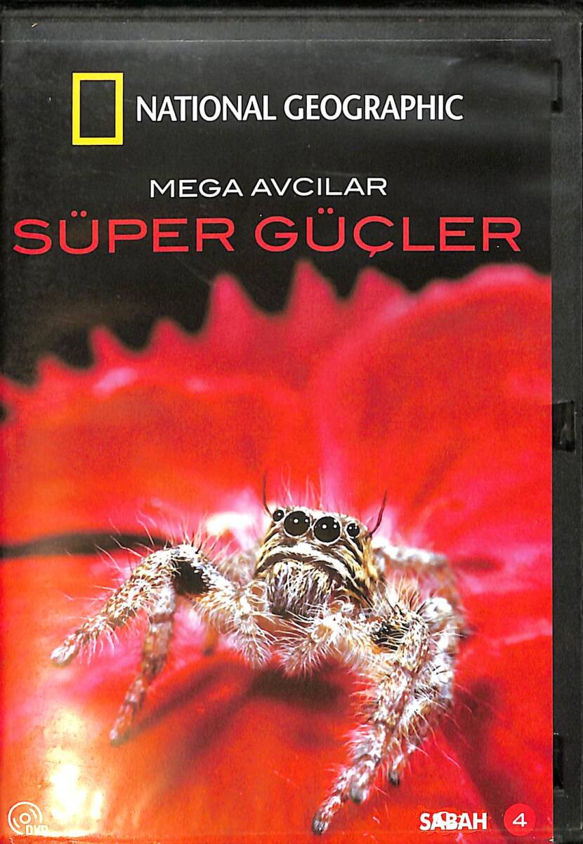 National Geographic - Mega Avcılar / Süper Güçler DVD Film (İkinci El) DVD2809 - 1