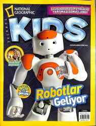 National Geographic Türkiye Kids Mart 2013 - Robotlar Geliyor NDR102126 - Gökçekoleksiyon