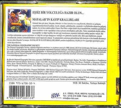 National Geographic Video -CD Mayaların Kayıp Krallıkları VCD (108.5) VCD23336 - 4