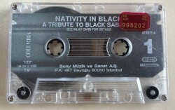 Nativity In Black - A Tribute To Black Sabbath Kaset (İkinci El) Kırmızı Bandrol - 2