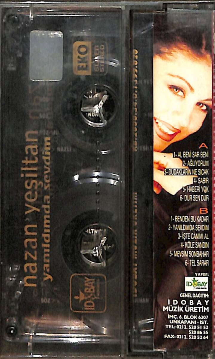 Nazan Yeşiltan - Yanıldımda Sevdim Kaset (İkinci El) KST28326 - 2