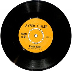 Ayfer Ünler - Kumral Gözlüm / Kimim Var ki PLAK (10/6) PLK24799 - Gökçekoleksiyon