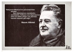 Nazım Hikmet Kartpostal KRT8022 - Gökçekoleksiyon