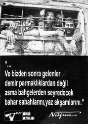 Nazım Hikmet Şiir Kartpostal KRT19607 - Gökçekoleksiyon