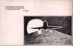 Nazım Hikmet Şiirli Kartpostal KRT2428 - Gökçekoleksiyon