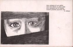 Nazım Hikmet Şiirli Kartpostal KRT2463 - Gökçekoleksiyon