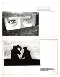 Nazım Hikmet x 2 Kartpostal KRT8047 - Gökçekoleksiyon