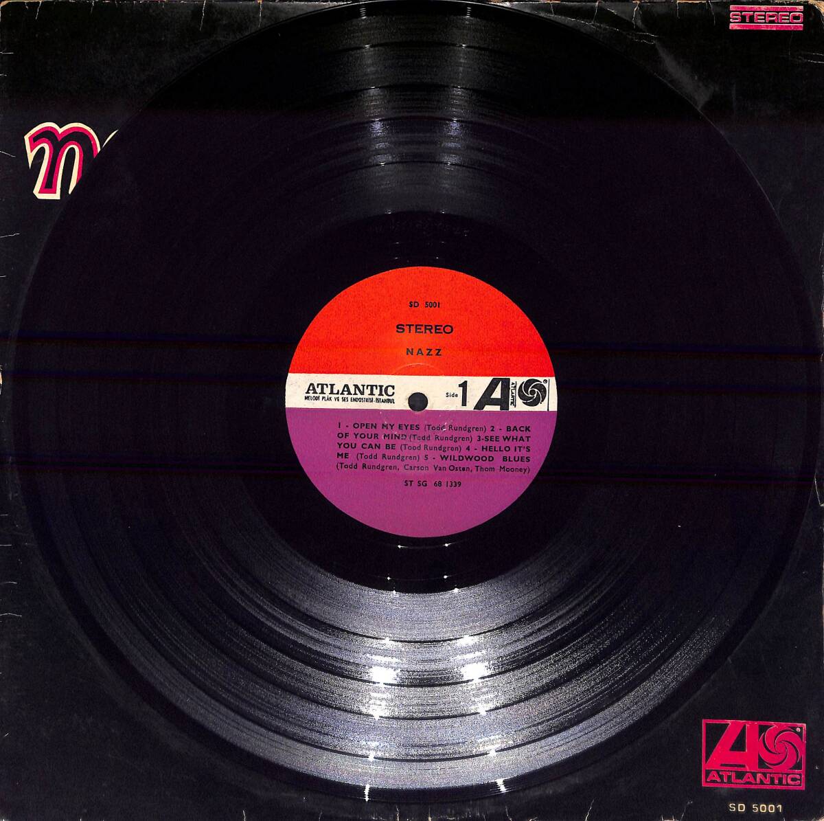 NAZZ - Open Your Eyes LP PLAK (Açıklamayı Okuyunuz) PLK26722 - 3