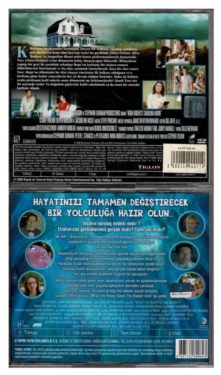 Ne Biliyoruz Ki Kayıp Sırlar 2 Adet VCD Film VCD279 - 2