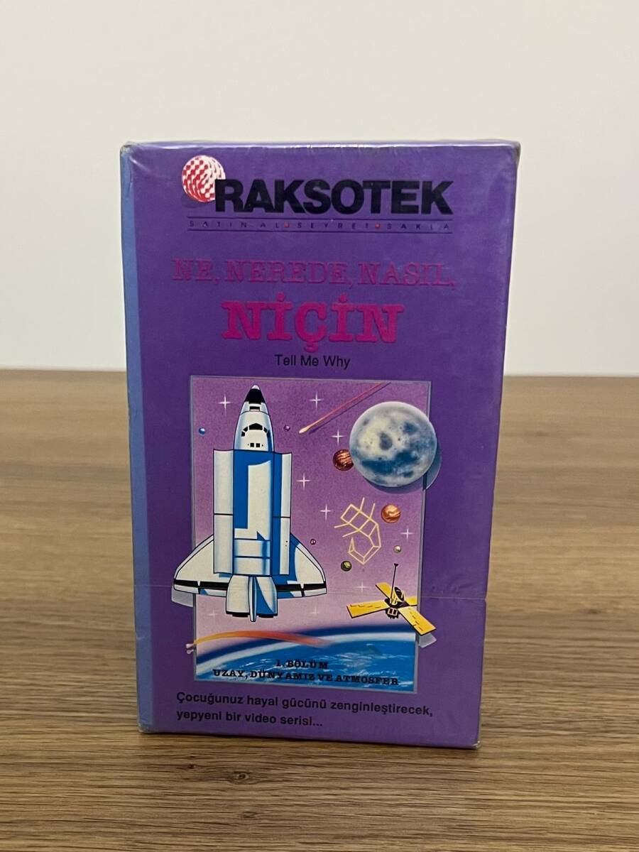 NE NERDE NASIL NİÇİN 1. Bölüm - BETA - Açılmamış Jelatininde Video Kaset DVD2850 - 4