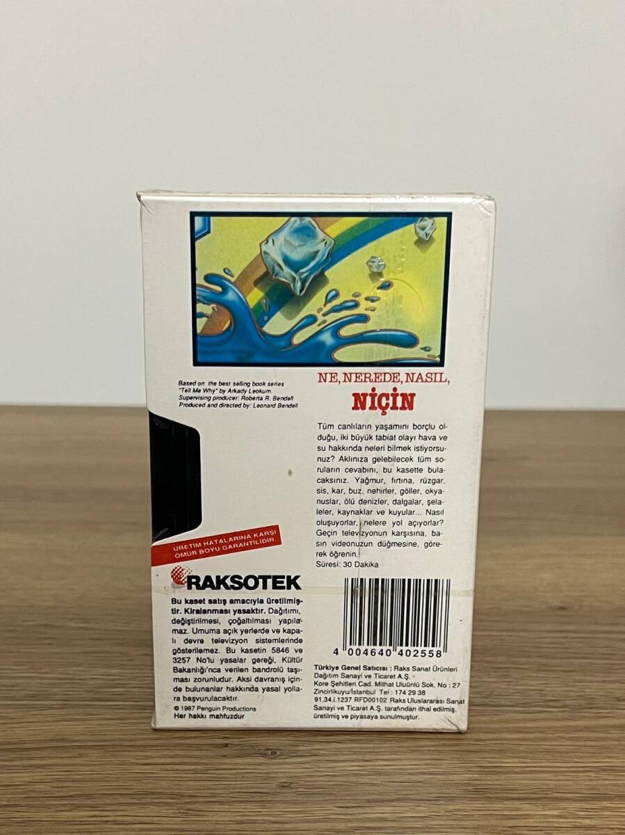 NE NERDE NASIL NİÇİN 2. Bölüm - BETA - Açılmamış Jelatininde Video Kaset DVD2847 - 3