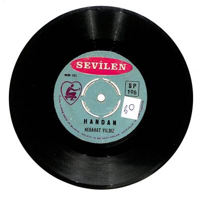 Nebahat Yıldız - Handan Uykudamısın Sevgili Yarim Plak (107) PLK19886 - 1