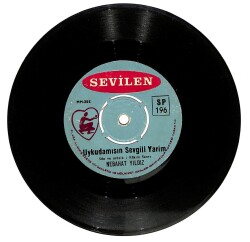 Nebahat Yıldız - Handan Uykudamısın Sevgili Yarim Plak (107) PLK19886 - 2