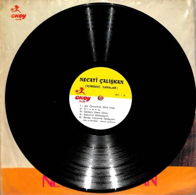 Necati Çalışkan (1978) – İçimdeki Yaralar LP (108) PLK20442 - 3