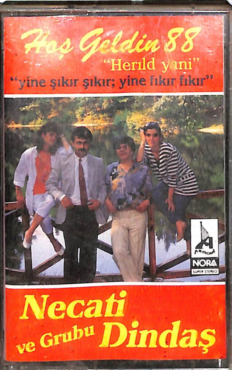 Necati Dindaş Ve Grubu - Hoş Geldin 88 Kaset (Sarı Bandrol - İkinci El) KST27788 - 1