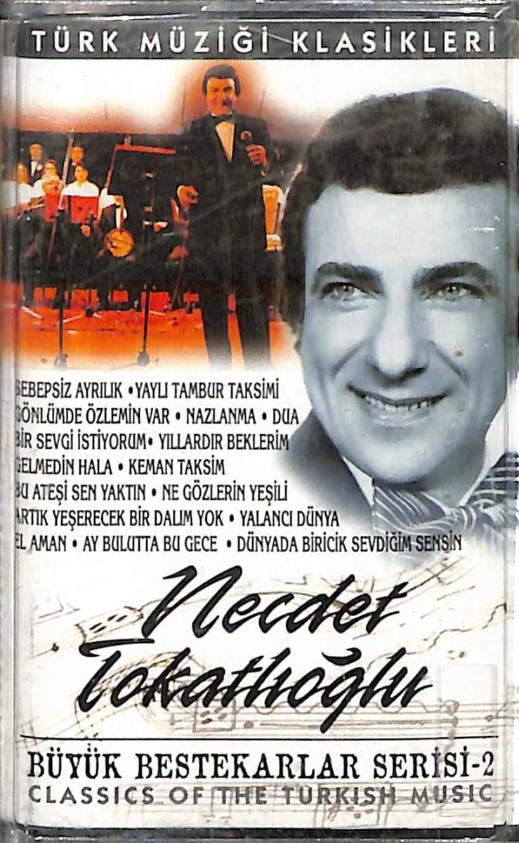 Necdet Tokatlıoğlu – Türk Müziği Klasikleri Orijinal Kaset (Sıfır) KST30810 - 1