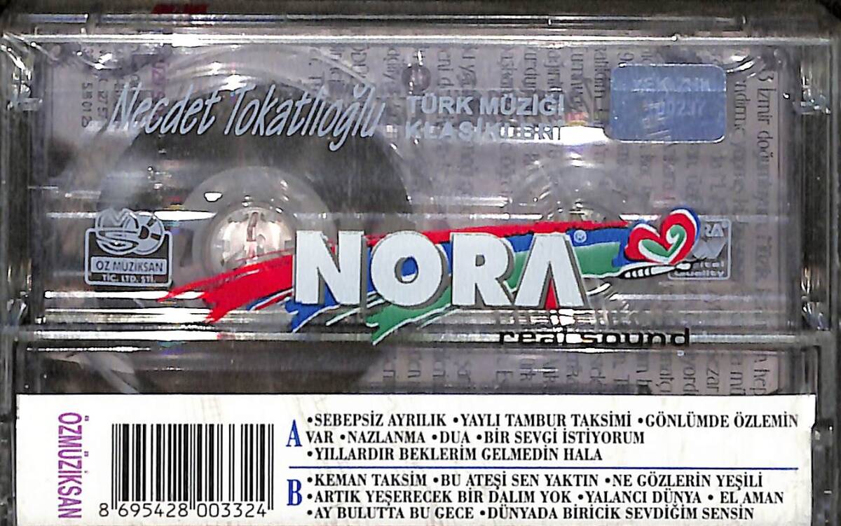 Necdet Tokatlıoğlu – Türk Müziği Klasikleri Orijinal Kaset (Sıfır) KST30810 - 2
