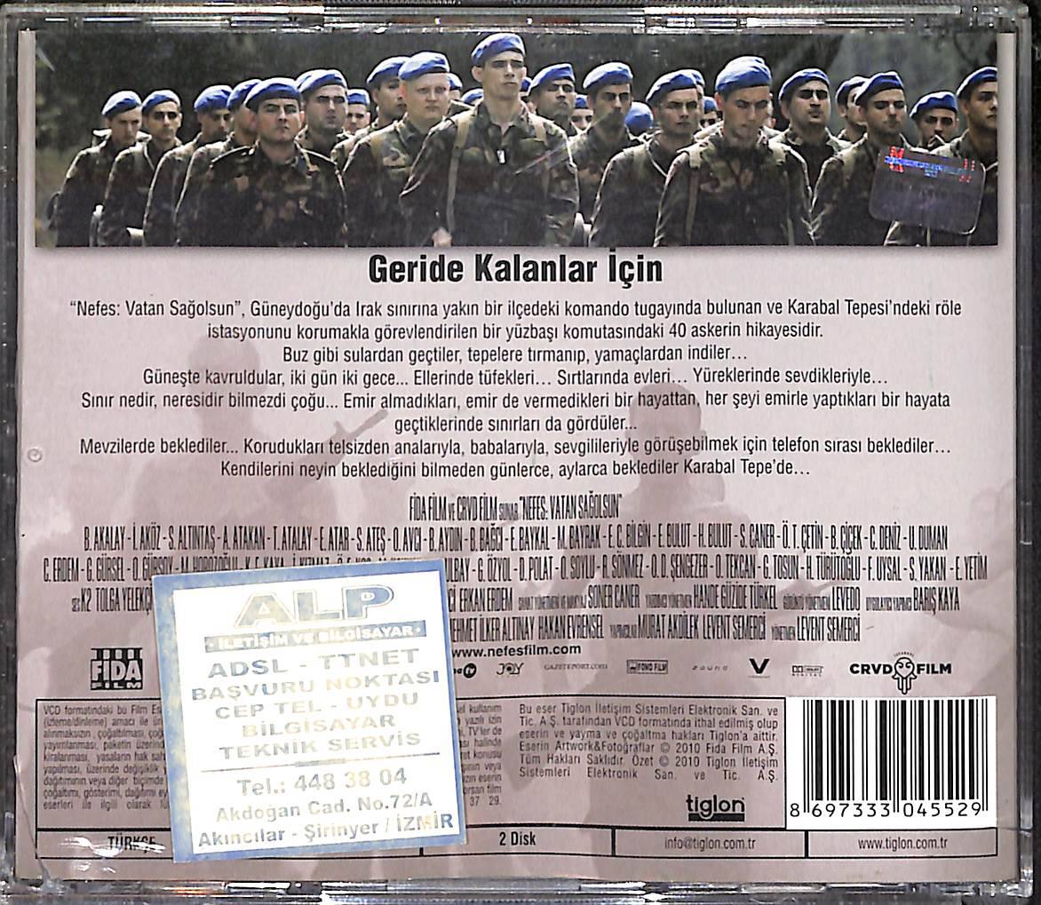 Nefes Vatan Sağolsun Orijinal VCD Film VCD28752 - 2