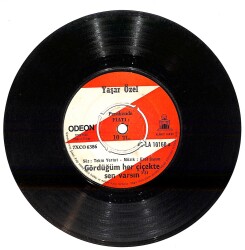 Yaşar Özel - Gördüğüm Her Çiçekte Sen Varsın / İstanbul PLAK (10/7) PLK26109 - Gökçekoleksiyon