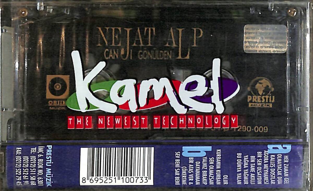 Nejat Alp - Canı Gönülden Kaset (Sıfır) KST26832 - 2