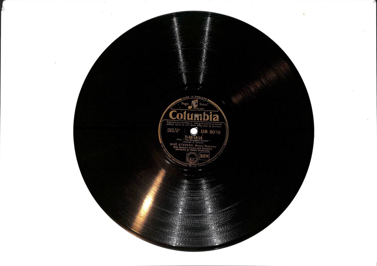 Nelson Eddy - White My Lady Sleeps / Rise Stevens - TI-RA-LA-LA TAŞ PLAK (10/7) PLK26099 - 2
