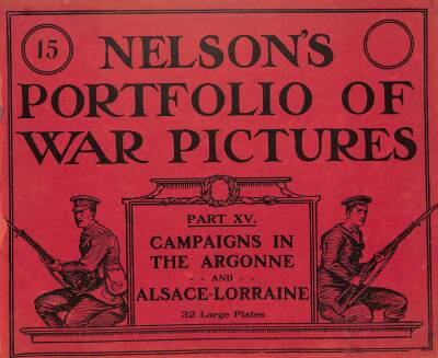 NELSONS PORTFOLIO OF WAR PICTURES PART 15 29 Mayıs 1915 - IN A FRENCH SHELTER PIT. NDR70057 - 1