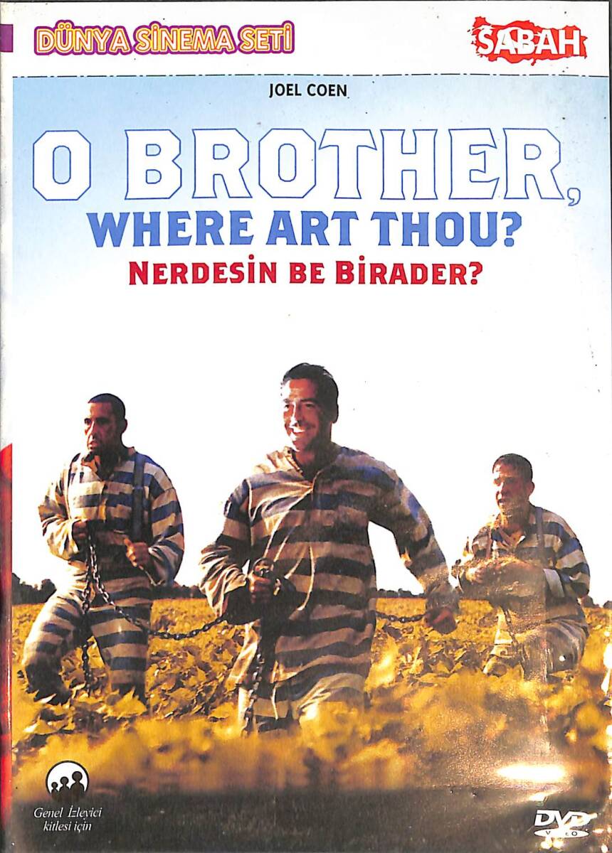 O Brother , Where Art Thou? Nerdesin Be Birader? DVD Film (İkinci El) DVD2415 - 1
