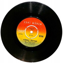 Zeki Müren – Günah Defteri / Hasret Ateşi Plak (10/6.5) PLK25218 - Gökçekoleksiyon
