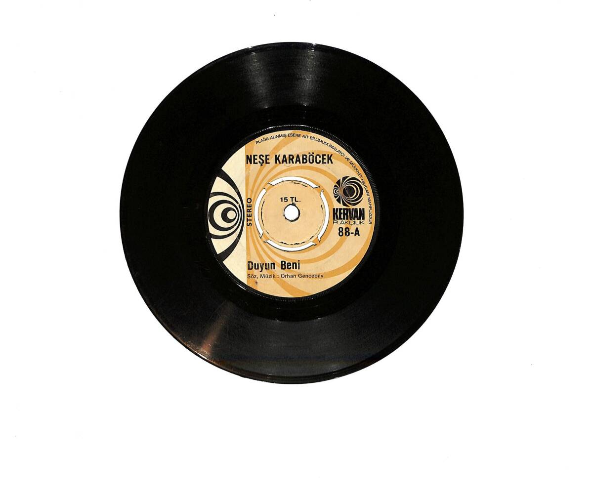 Neşe Karaböcek – Duyun Beni / Ne Umdum Ne Buldum 45’lik Plak – Kervan Plak (10/7) PLK27003 - 1