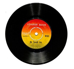 Kamuran Akkor - Bir Teselli Ver / Tövbeler Olsun PLAK (10/7.5) PLK24705 - Gökçekoleksiyon