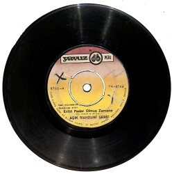 Aşık Mahzuni Şerif - Evlat Peder Olmuş Zamane / Analı Babalı Öksüz Gibiyim Plak (10/6) PLK25384 - Gökçekoleksiyon