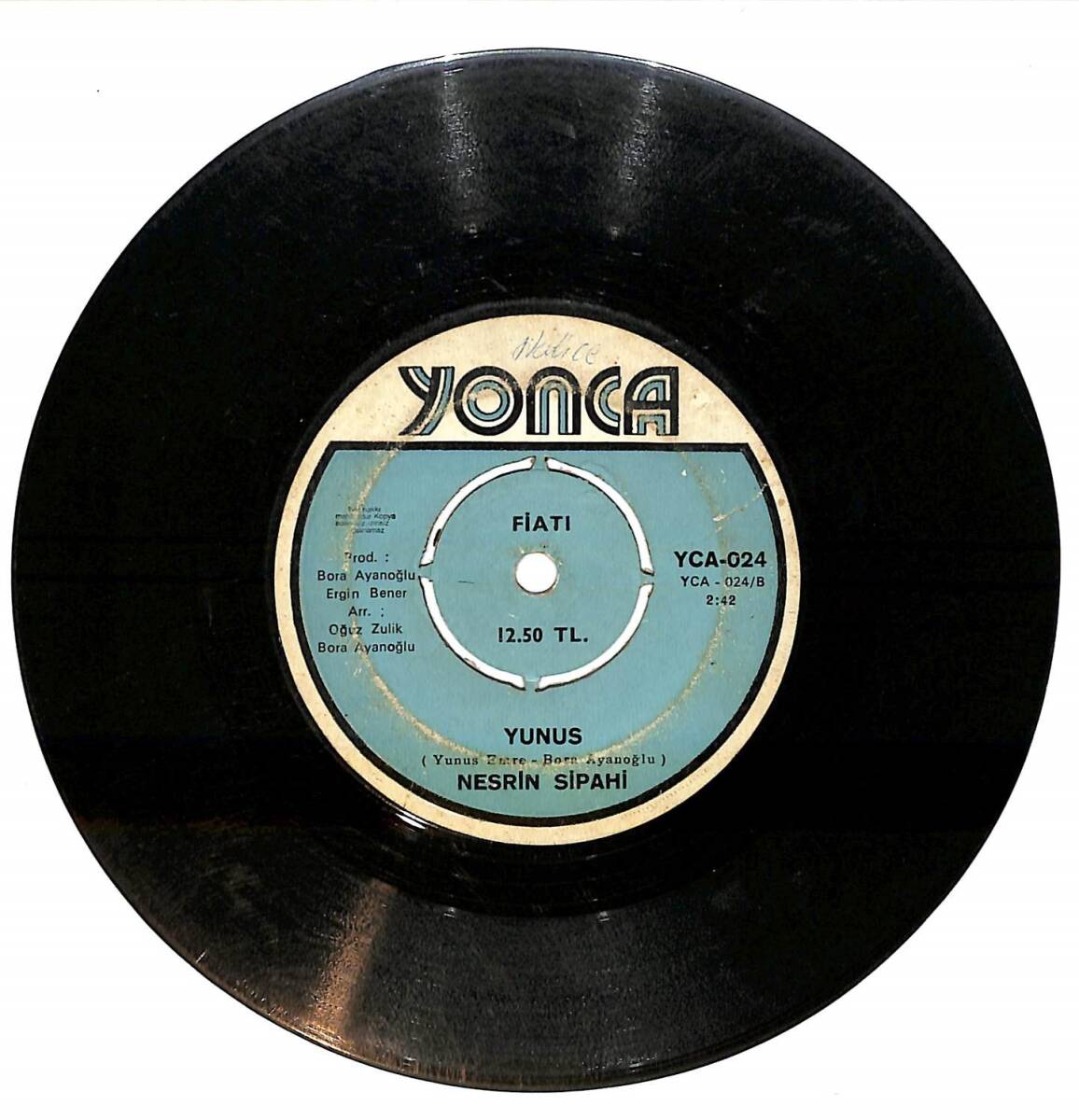 Nesrin Sipahi - Kara Mehmet / Yunus PLAK (10/6.5) PLK26104 - 2