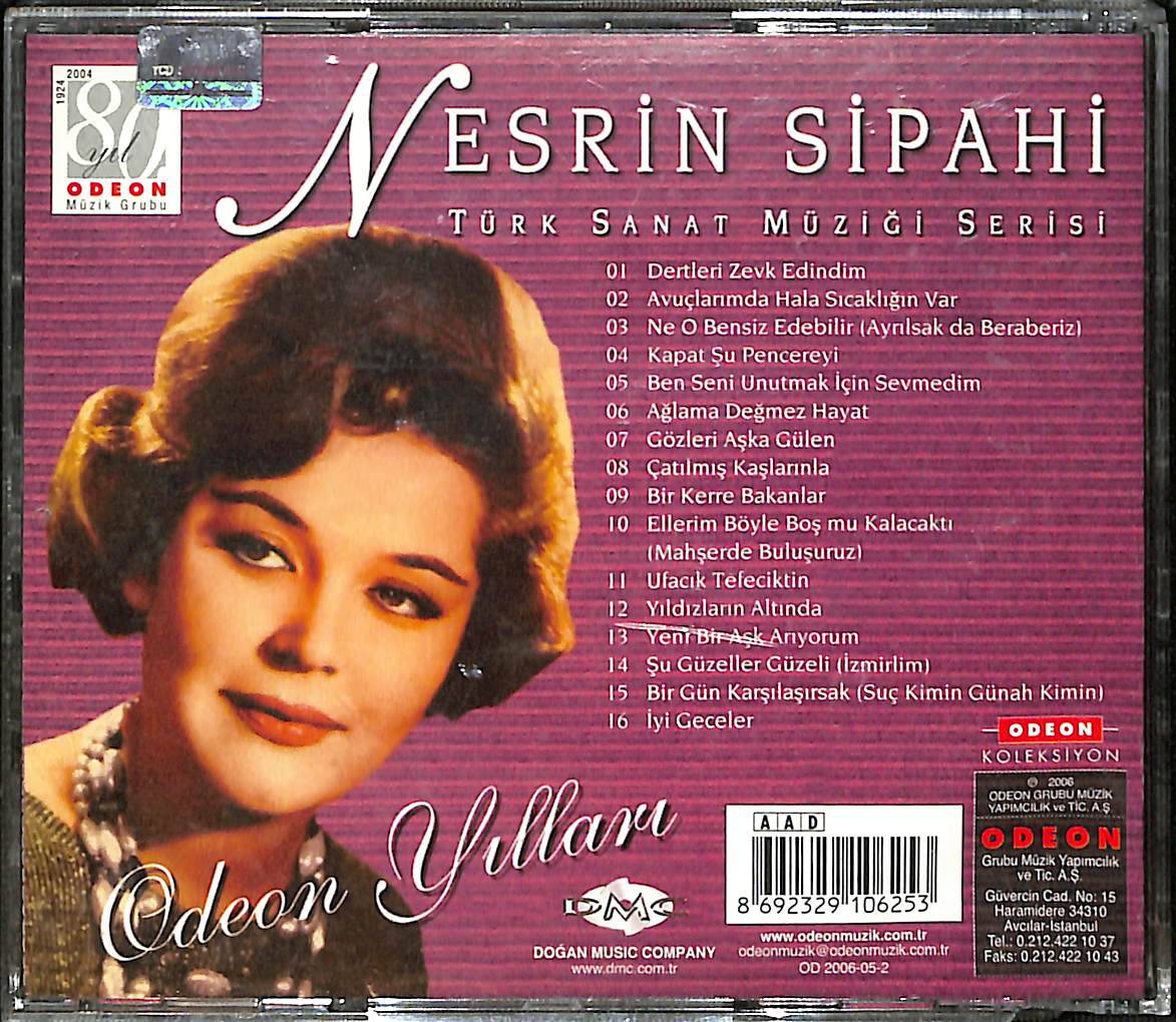 Nesrin Sipahi - Odeon Yılları (Türk Sanat Müziği Serisi) CD (İkinci El) CD5373 - 2
