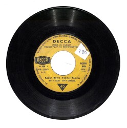 Nesrin Ünal - Kader Böyle Yazmış Yazımı/ Sen Bir Kuzu Ol Ben Bir Çoban Plak (10/6.5) PLK21592 - 1