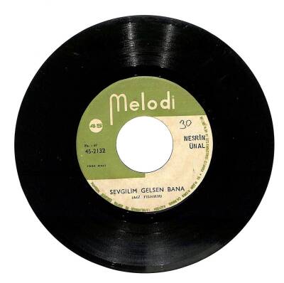 Nesrin Ünal - Romen Kızı / Sevgilim Gelsen Bana Plak (10/6.5) PLK21414 - 2