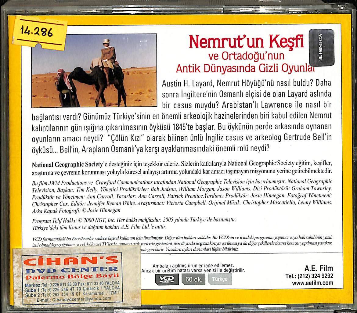 Netional Geographic Nemrut`un Keşfi VCD Film VCD14532 - 2
