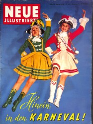 Neue Illustrierte 15 Februar 1958 No7 Hinein İn Dem Karneval NDR86007 - Gökçekoleksiyon