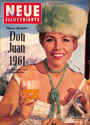 NEUE ILLUSTRIERTE 19 Februar 1961 - Neuer Roman Don Juan 1961 NDR62000 - 1