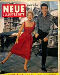 Neue Illustrierte 20 Juli 1957 - Romy Und Horst İn Paris NDR84458 - Gökçekoleksiyon