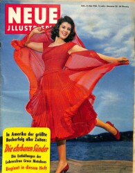 Neue Illustrierte 31 Mai 1958 - Wolfgang Weber, Rosemarie Nitribitt, Gattin Mussolinis NDR84661 - Gökçekoleksiyon