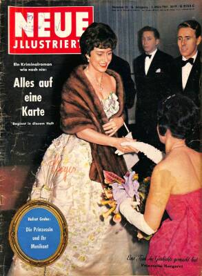 NEUE ILLUSTRIERTE 5 Marz 1961 - Hofrat Groha Die Prinzessin und ihr Musikant NDR62002 - 1