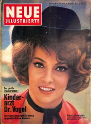 Neue Illustrierte Number 38 17 Sept 1961 - Kinderarzt Dr. Vogel, Gina Lollobrigida NDR86018 - Gökçekoleksiyon