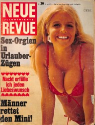 Neue Illustrierte Revue Nr. 30 26 Juli 1970 - Michel Simon - Tery Durham NDR98421 - Gökçekoleksiyon