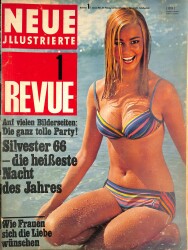 Neue Illustrierte Revue Nr.1 1 Januar 1967 - Dr. Timm, Walter E. Lautenbacher NDR86017 - Gökçekoleksiyon