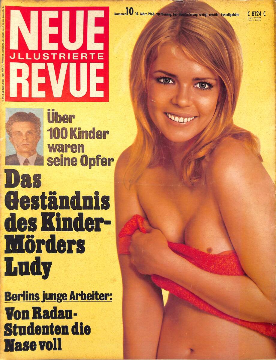 Neue Illustrierte Revue – Nr.10 – 10 Mazr 1968 – Josef Ludy - Klaus Brand - Lord Extra-Zigaretten Werbung - Claudia Cardinale NDR100438 - 1