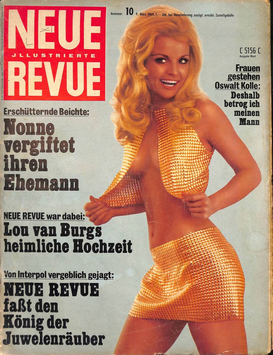 Neue Illustrierte Revue – Nr.10 – 9 März 1969 - Oswalt Kolle - Elke Müller - Maria Belli - Nello Tintisone - Wirkt Sofort NDR100461 - 1